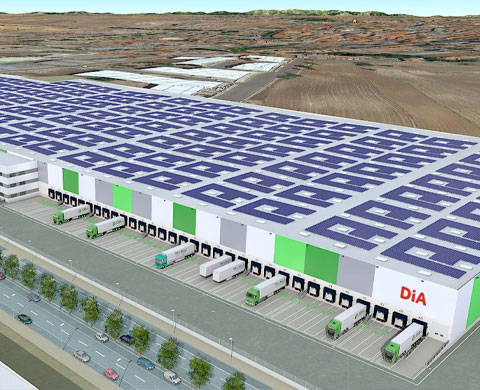 DIA Group undertakes its largest logistics operation of the year in order to build a warehouse in Illescas, Toledo