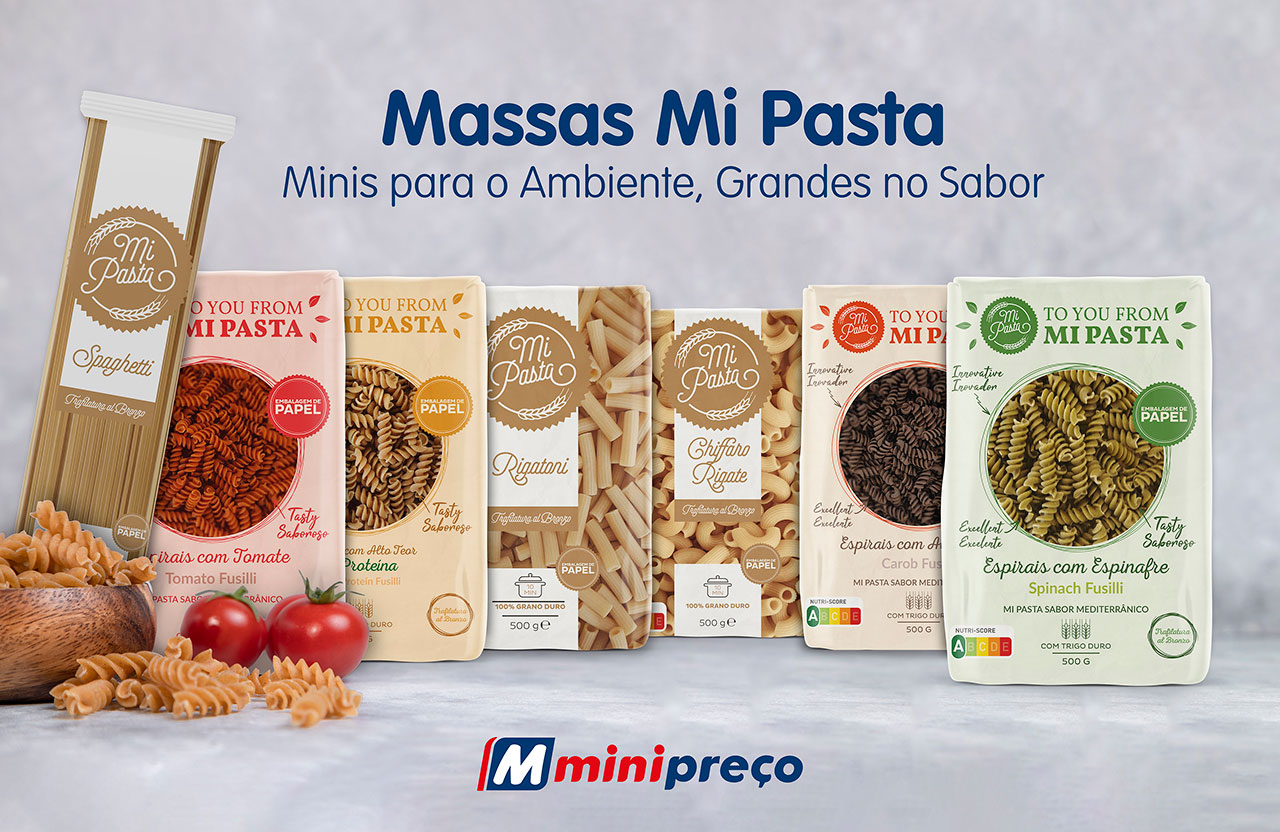 Joint launch of the brand Mi Pasta and Minipreço