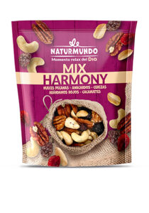 Mix Harmony Dia potencia tu momento relax del día con tres nuevas variedades de su gama de frutos secos Naturmundo