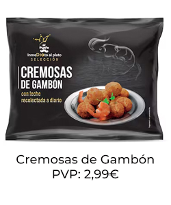 Surtido de Navidad Dia Croquetas cremosas de gambón 