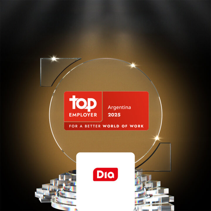 Dia Argentina obtuvo la Certificación Top Employers 2025