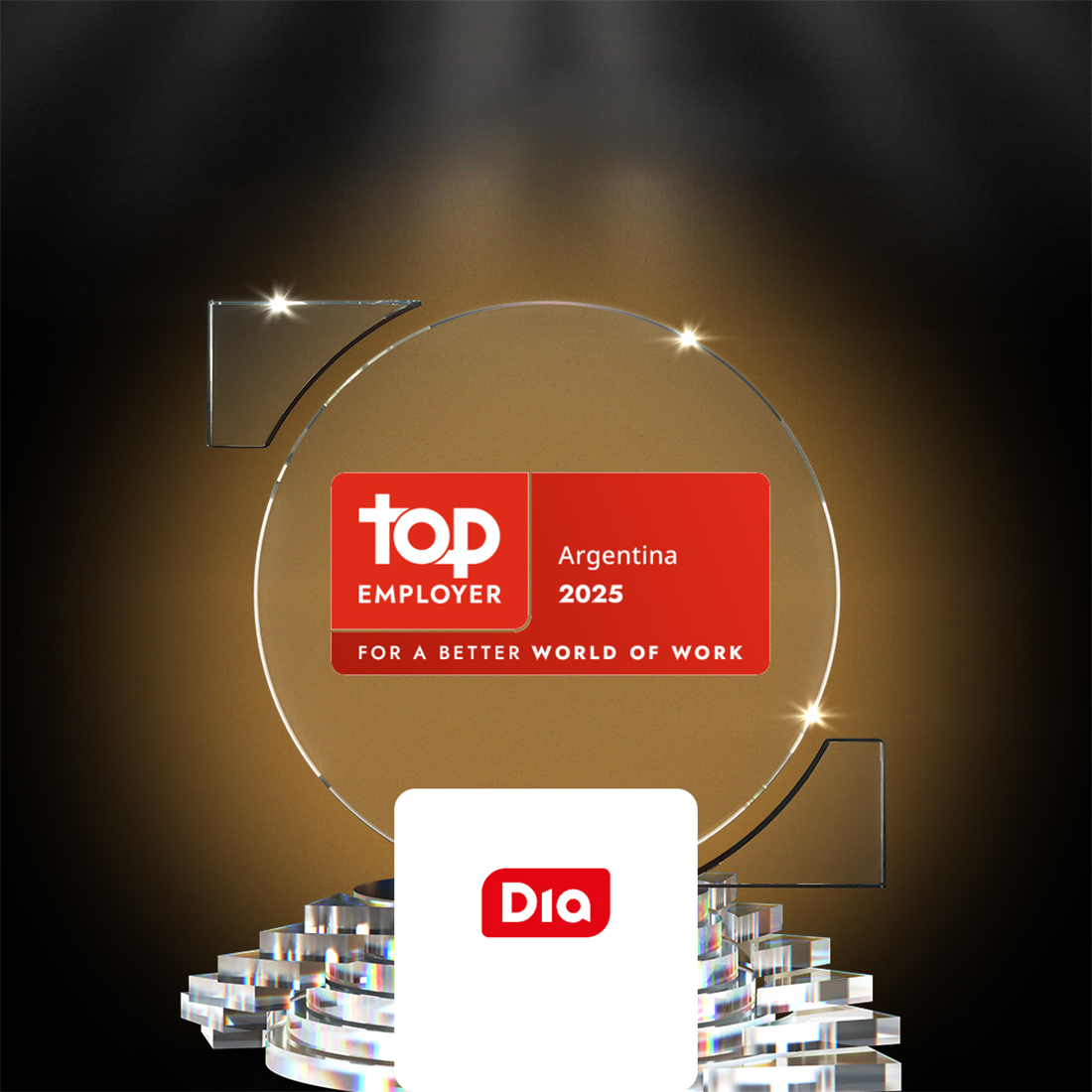 Dia Argentina obtuvo la Certificación Top Employers 2025